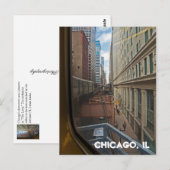 Chicago, IL Briefkaart (Voorkant / Achterkant)