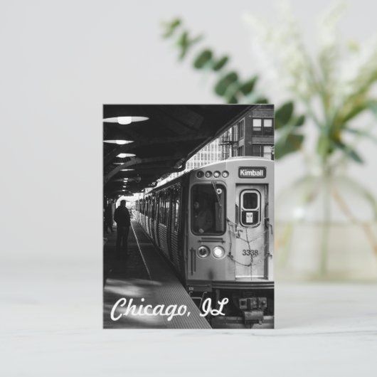Chicago, IL Briefkaart (Staand voorkant)