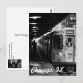 Chicago, IL Briefkaart (Voorkant / Achterkant)