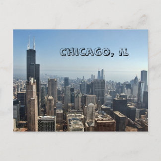 Chicago, IL-Briefkaart Briefkaart