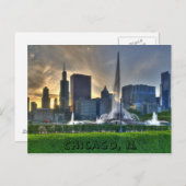 Chicago, IL-Briefkaart Briefkaart (Voorkant / Achterkant)