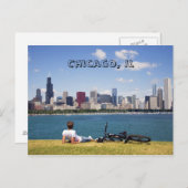 Chicago, IL-Briefkaart Briefkaart (Voorkant / Achterkant)