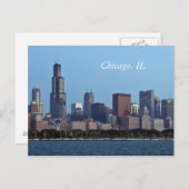 Chicago, IL-Briefkaart Briefkaart (Voorkant / Achterkant)