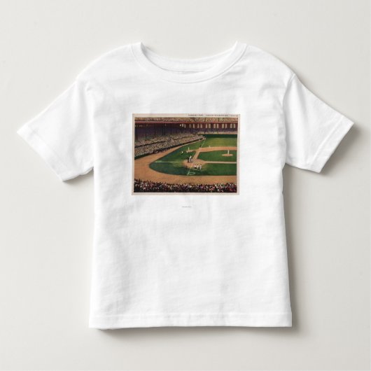 Chicago, IL - Comiskey Park, Home Bord, Basebal Kinder Shirts (Voorkant)