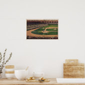 Chicago, IL - Comiskey Park, Home Bord, Basebal Poster (Keuken)