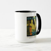 Chicago, IL - De schitterende Mile Mok (Voorkant rechts)