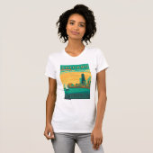 Chicago, IL - Geniet van de Lakefront T-shirt (Voorkant volledig)