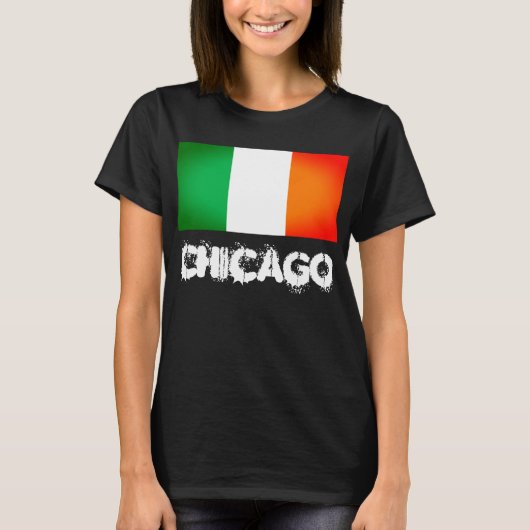 Chicago, IL Ierse Erfgoed - St. Patrick's Day T-shirt (Voorkant)