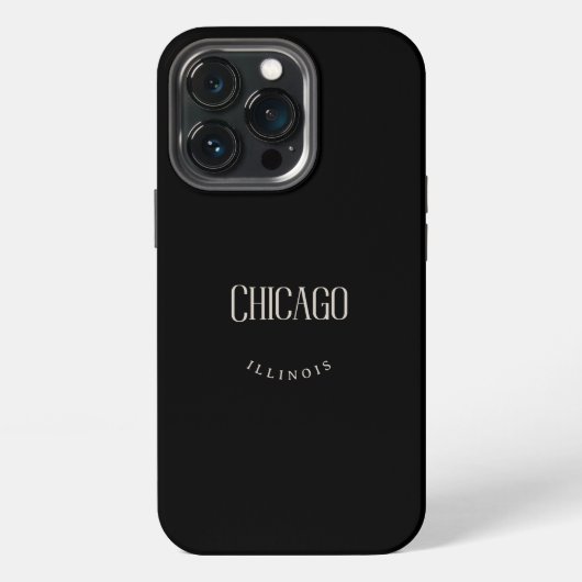 Chicago IL iPhone Hoesje (Achterkant)