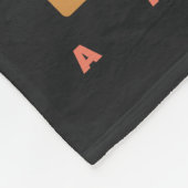 Chicago, IL-L-trein Fleece Deken (Hoek)