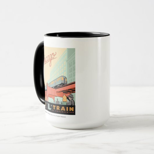 Chicago, IL-L-trein Mok (Voorkant links)