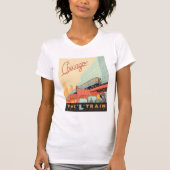 Chicago, IL-L-trein T-shirt (Voorkant)