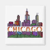 Chicago IL Magneet (Voorkant)