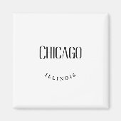Chicago IL Magneet (Voorkant)