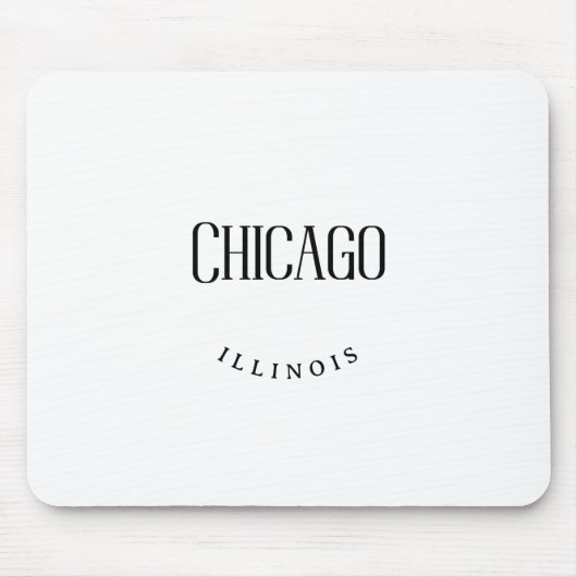 Chicago IL Muismat (Voorkant)