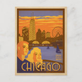 Chicago, IL - Navy Pier Briefkaart (Voorkant)