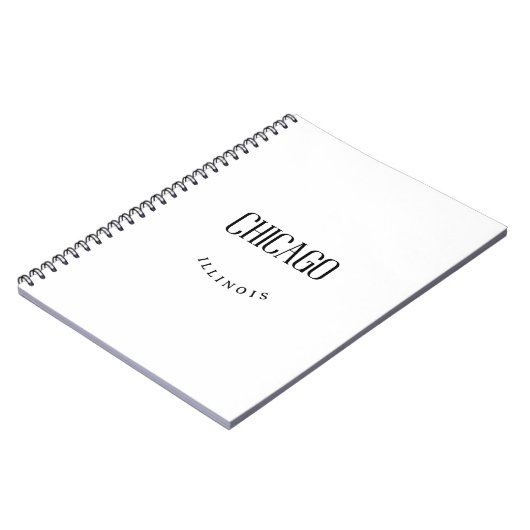 Chicago IL Notitieboek (Linkerzijde)