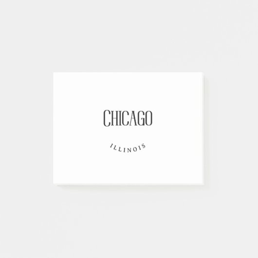 Chicago IL Post-it® Notes (Voorkant)
