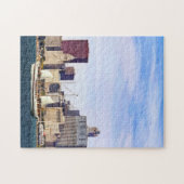 Chicago IL - Schoener op Michiganmeer Legpuzzel (Horizontaal)