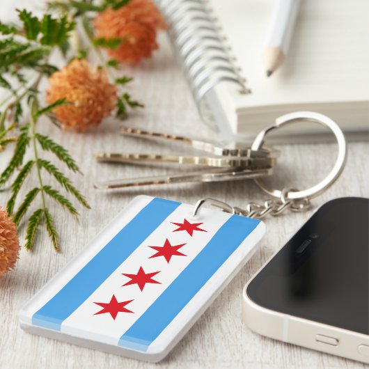 CHICAGO, IL SLEUTELHANGER (Voorkant Rechts)