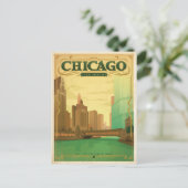Chicago, IL - St. Patrick's Day Briefkaart (Staand voorkant)