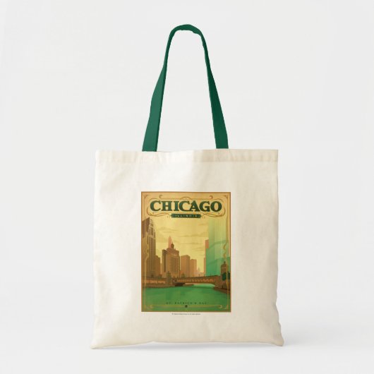 Chicago, IL - St. Patrick's Day Tote Bag (Voorkant)