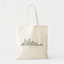 Chicago IL Stadsgezicht Illustratie