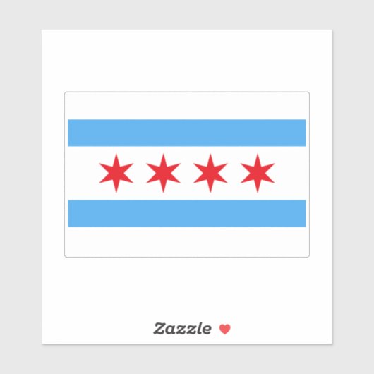 CHICAGO, IL STICKER (Vel)