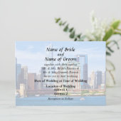 Chicago IL - Uitzicht vanaf Lake Michigan Kaart (Staand voorkant)