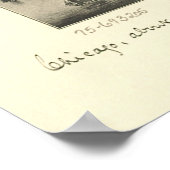 Chicago Illinois 1860 Antiek Panoramic Map Poster (Hoek)