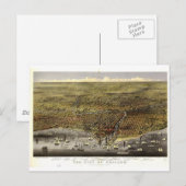 Chicago Illinois 1874 Briefkaart (Voorkant / Achterkant)