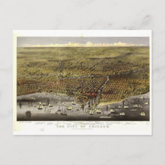 Chicago Illinois 1874 Briefkaart