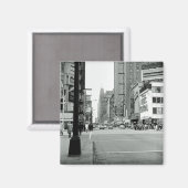 Chicago Illinois 1960's Oriental Theater Street Magneet (Voorkant / Achterkant)