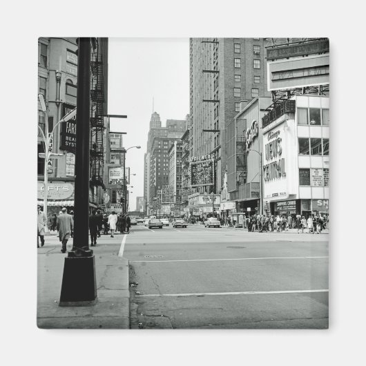 Chicago Illinois 1960's Oriental Theater Street Magneet (Voorkant)