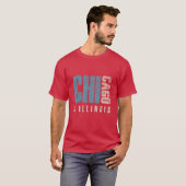 Chicago illinois 2 t-shirt (Voorkant volledig)