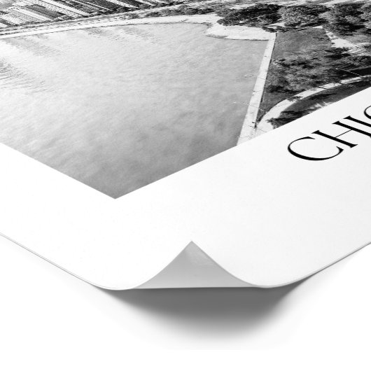 Chicago Illinois Arch fotoprint Poster (Hoek)