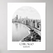 Chicago Illinois Arch fotoprint Poster (Voorkant)