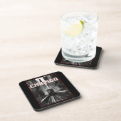 Chicago Illinois Bier Onderzetter (Rechterzijde)