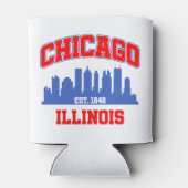 Chicago, Illinois Blikjeskoeler (Achterkant)