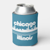 Chicago, Illinois Blikjeskoeler (Blikje Voorkant)