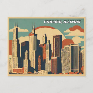 Chicago, Illinois Briefkaart