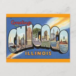 Chicago Illinois Briefkaart