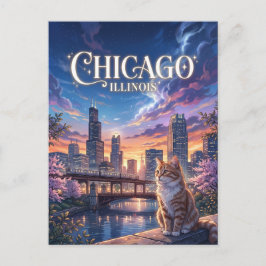 Chicago Illinois Briefkaart