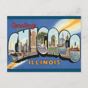Chicago Illinois  Briefkaart