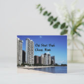 Chicago Illinois Briefkaart (Staand voorkant)