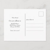 Chicago, Illinois Briefkaart (Achterkant)