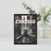 Chicago Illinois Briefkaart (Staand voorkant)