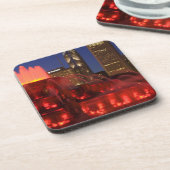 Chicago, Illinois, Buckingham Fountain Drankjes Onderzetter (Linkerzijde)