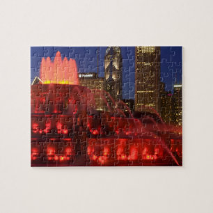 Chicago, Illinois, Buckingham Fountain Legpuzzel