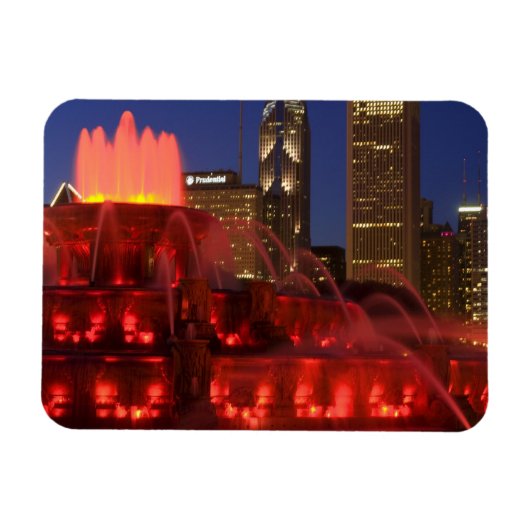 Chicago, Illinois, Buckinghamfontein Magneet (Horizontaal)